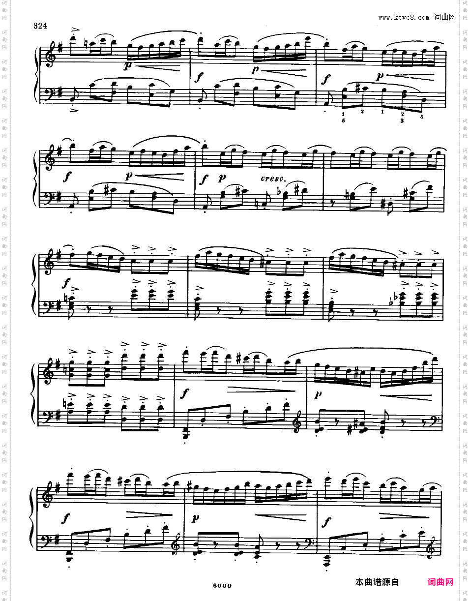 第十二钢琴奏鸣曲 piano Sonata No·12 Op·87