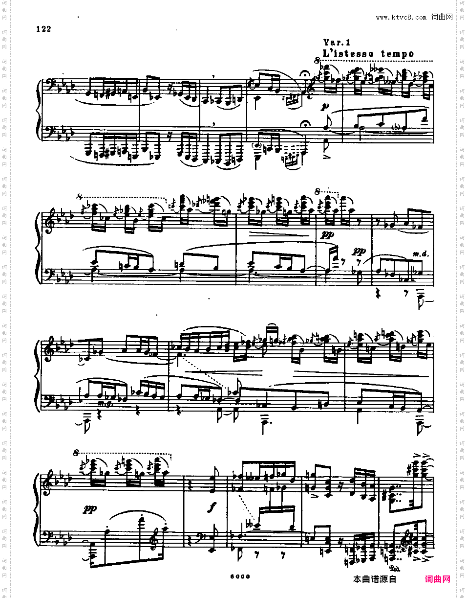 升g小调第五钢琴奏鸣曲 Piano Sonata No·5 in g-sharp Minor Op·22