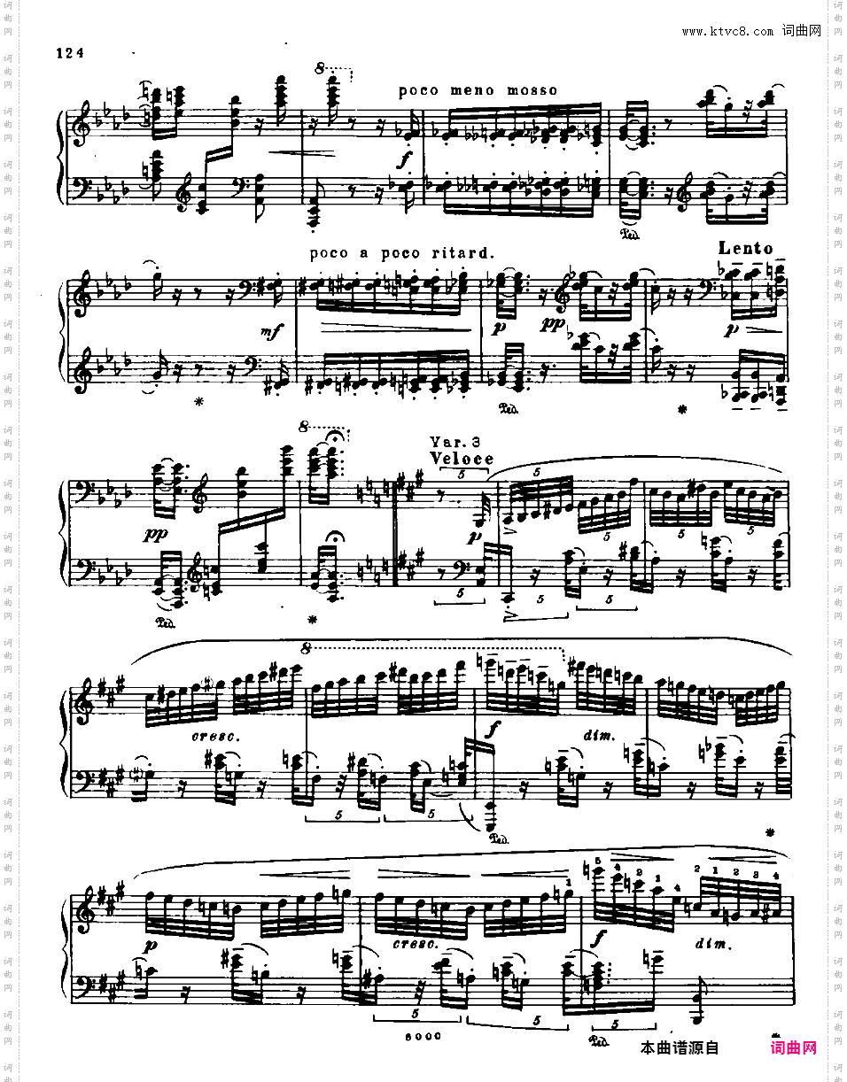 升g小调第五钢琴奏鸣曲 Piano Sonata No·5 in g-sharp Minor Op·22