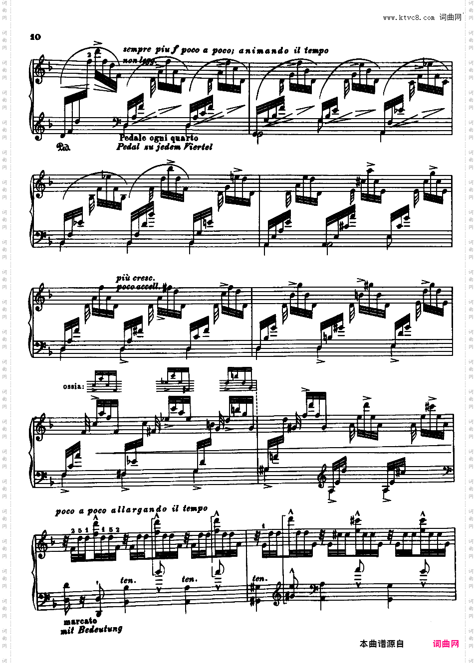 改编巴赫恰空 Bach-Busoni Chaconne
