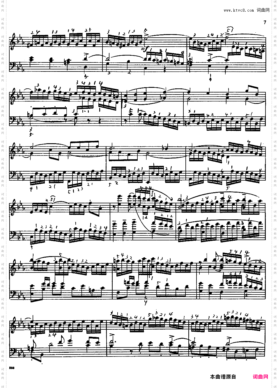 ------改编巴赫作品集------Bach-Busoni bwv552 Prelude & Fugue in Eb St Anne