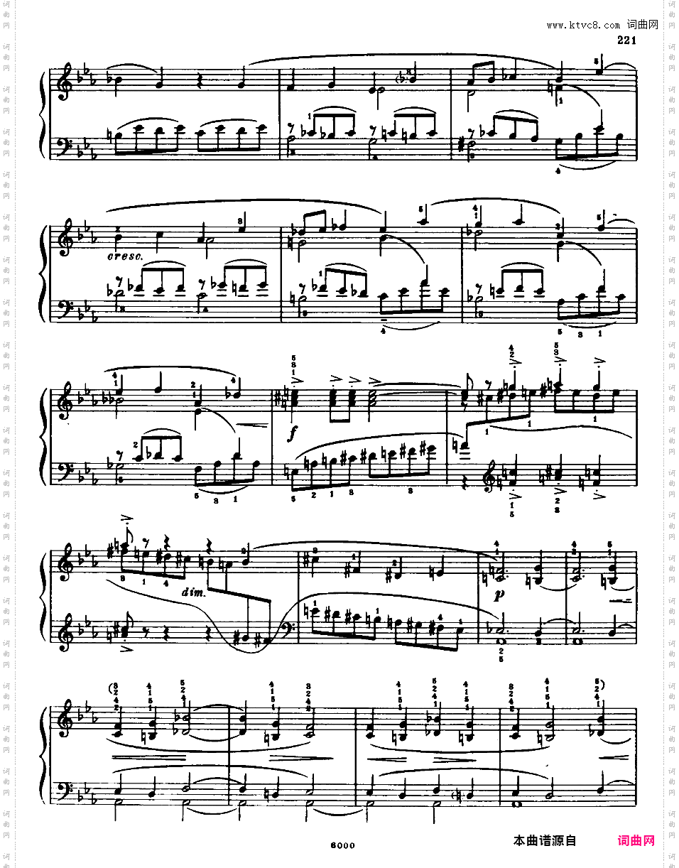 第九钢琴奏鸣曲 piano Sonata No·9 Op·61