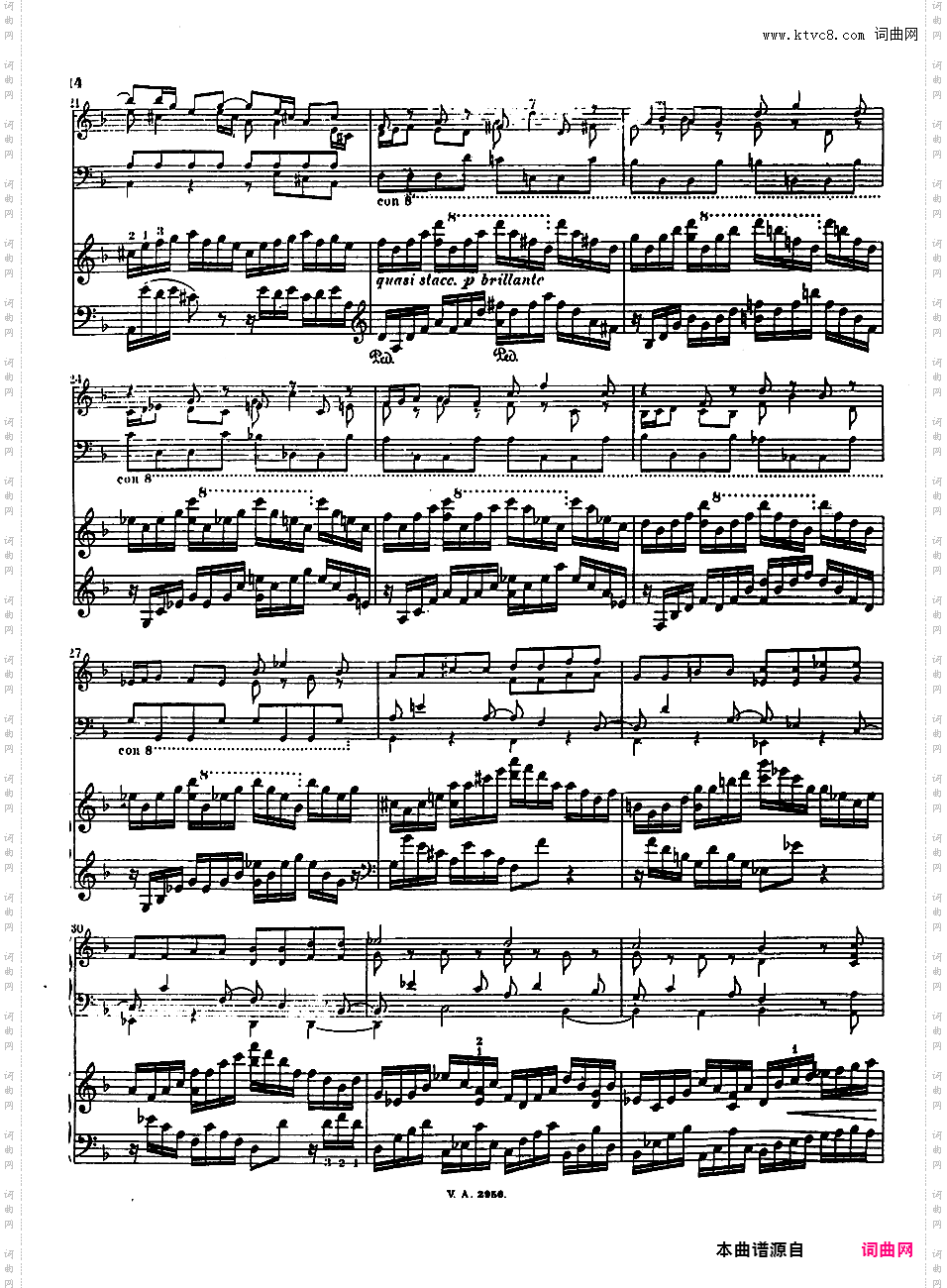 ------改编巴赫作品集------Bach-Busoni bwv1052 Concerto in d