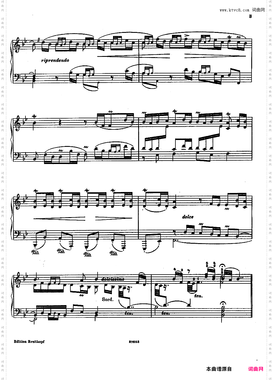------改编巴赫作品集------Bach-Busoni Capriccio on the departure of a brother