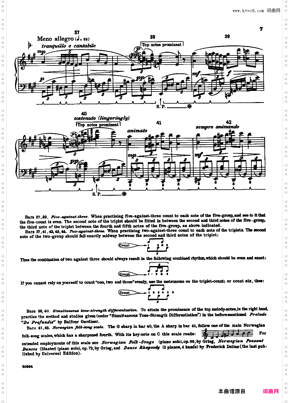 改编格里格作品Grieg-Grainger