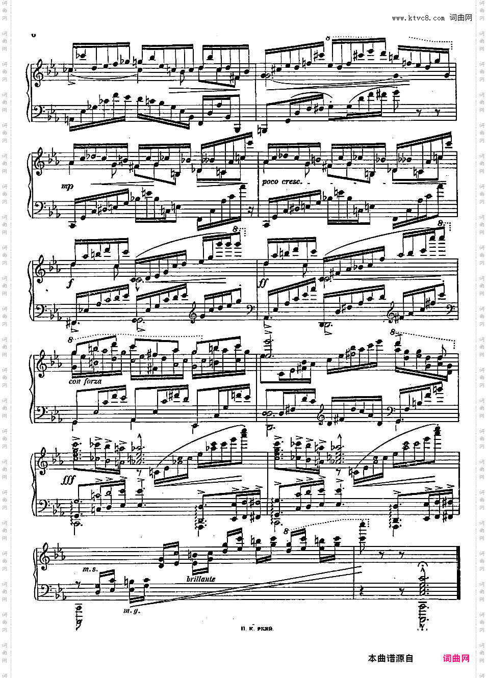 3首小品 3 Pieces Op·33Friedman op33n1 Etude