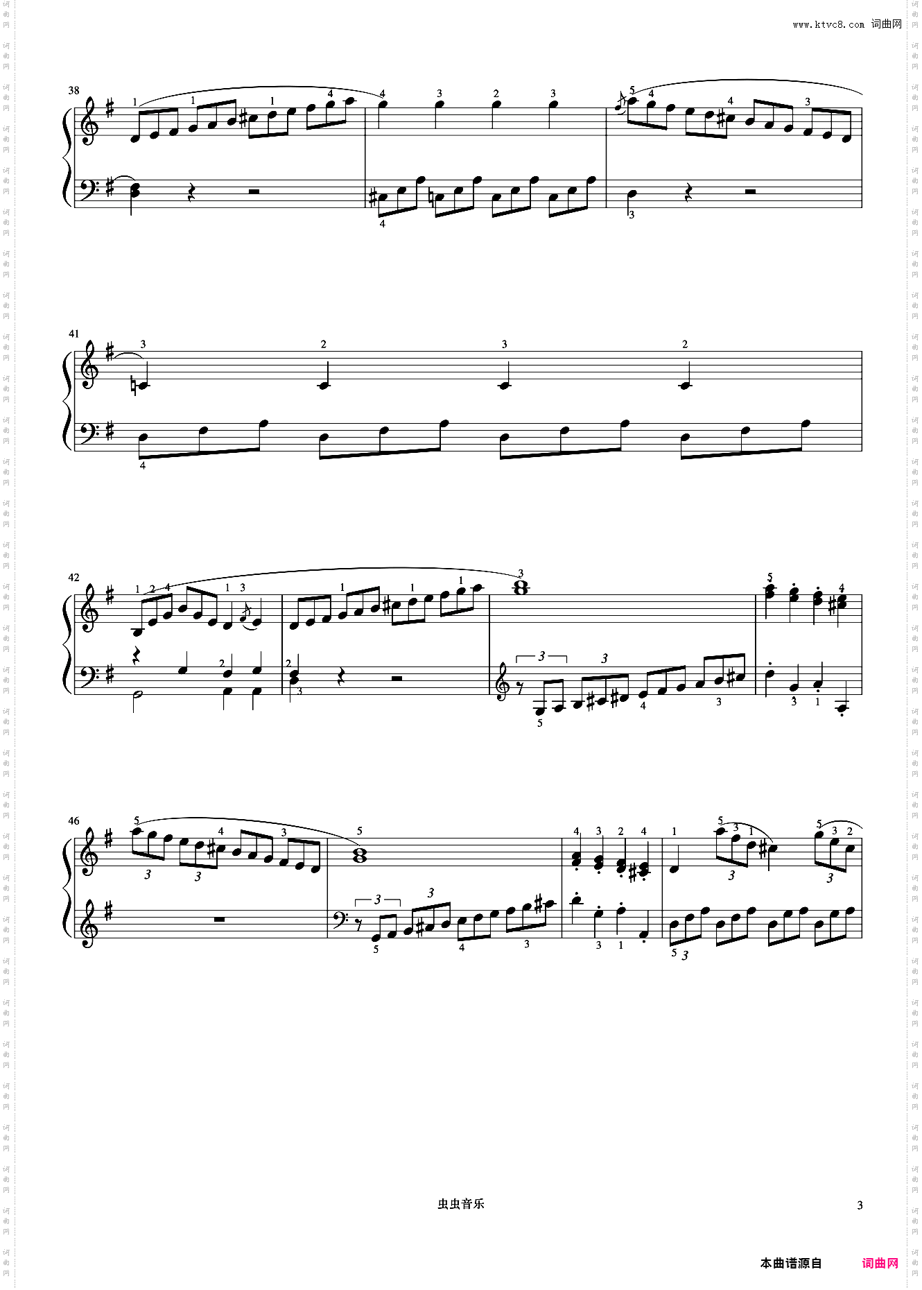 奏鸣曲 Op·49 No·2 第一乐章《小奏鸣曲集》