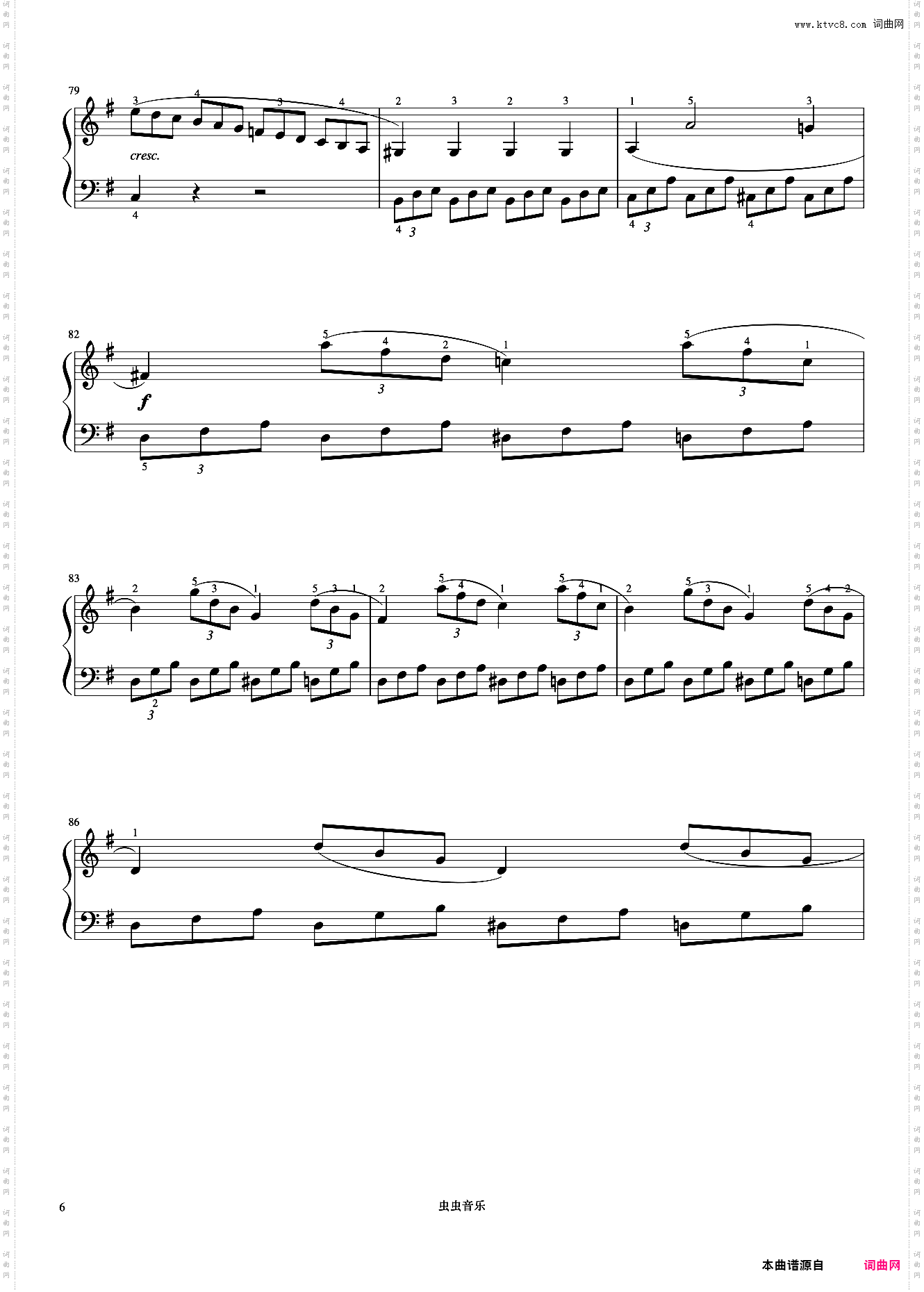 奏鸣曲 Op·49 No·2 第一乐章《小奏鸣曲集》