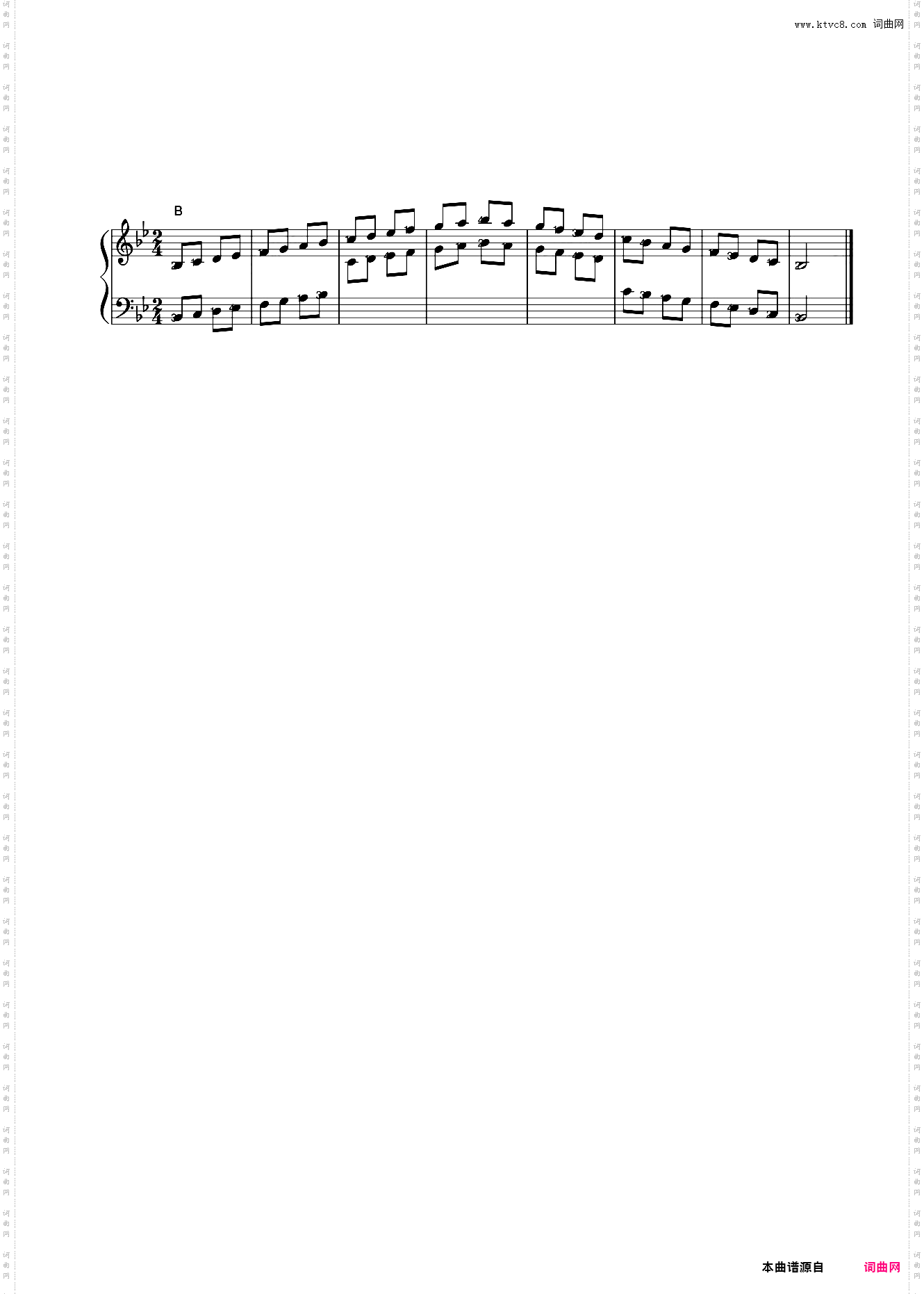 04第二级 降B大调音阶