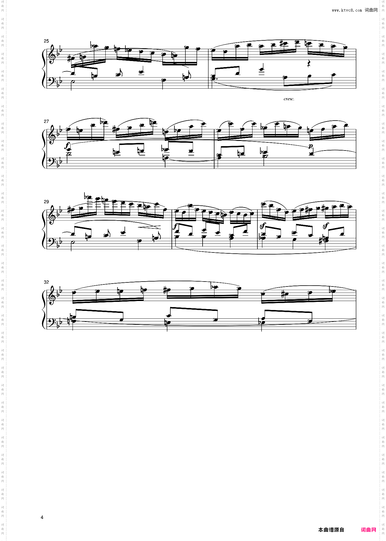 20第十级 练习曲二