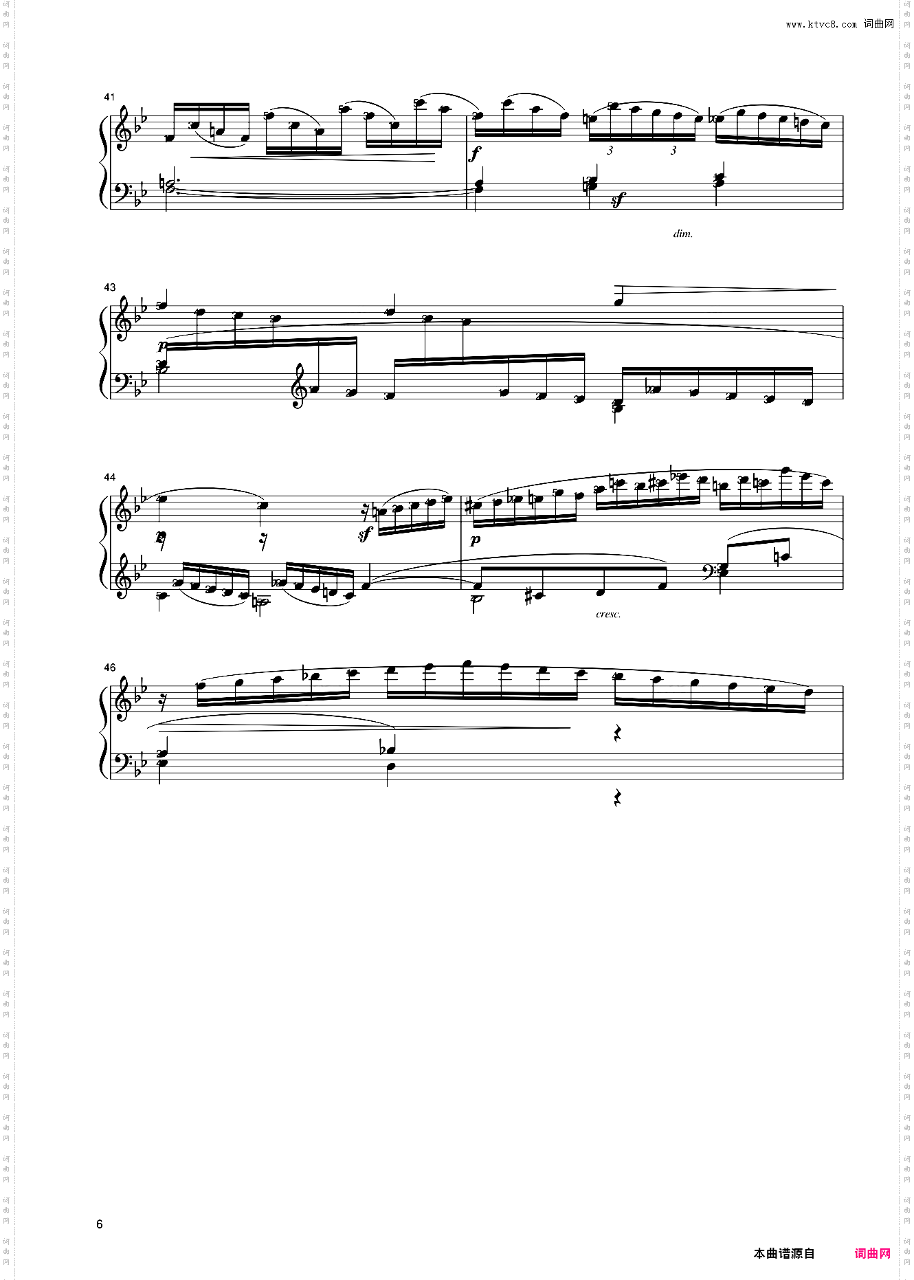 20第十级 练习曲二