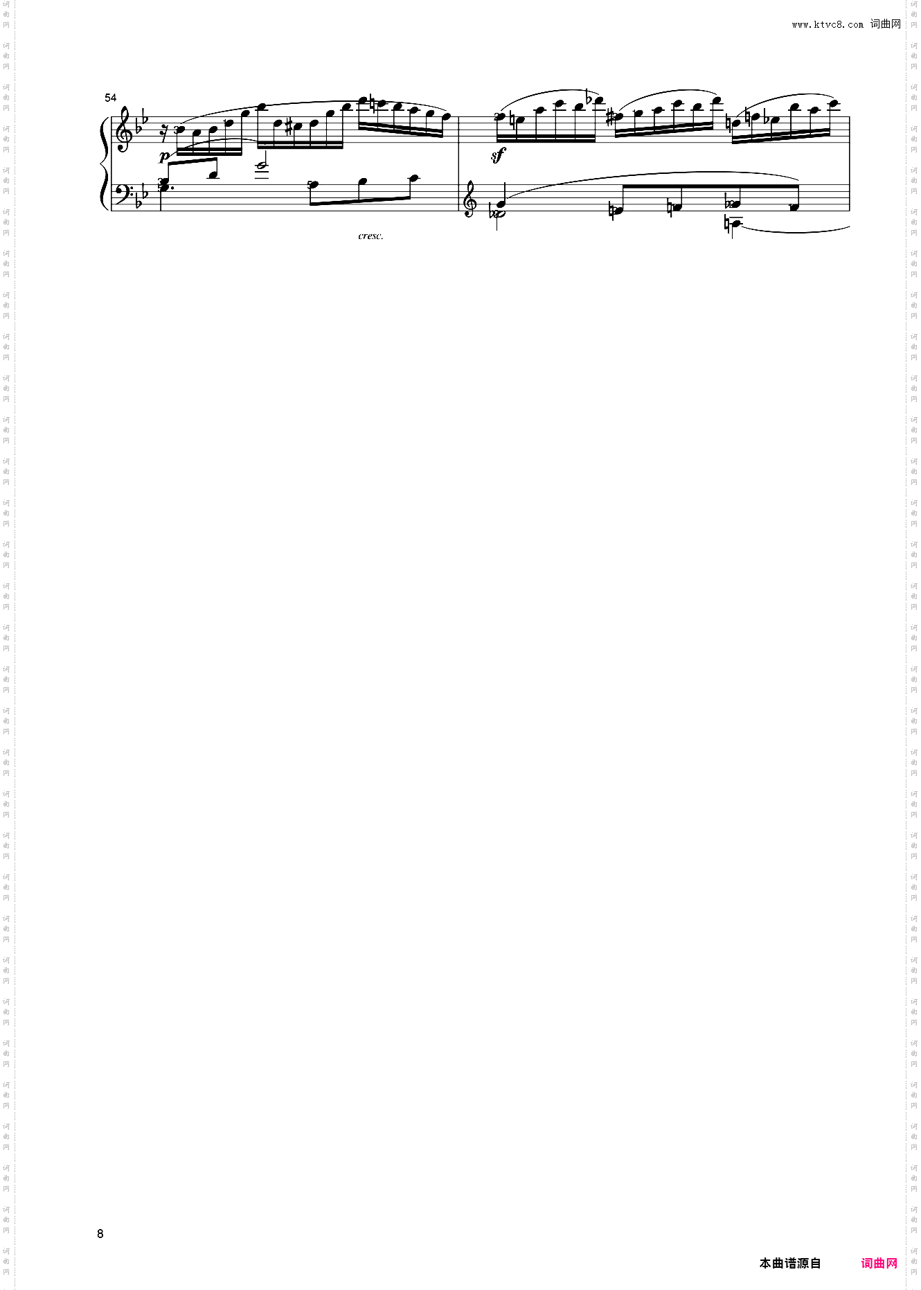 20第十级 练习曲二