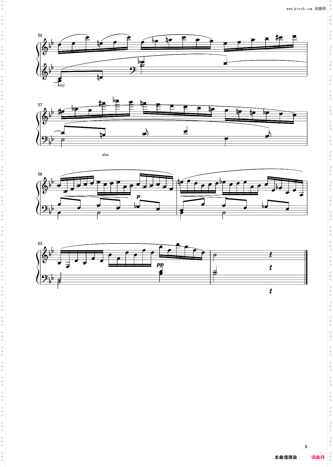 20第十级 练习曲二