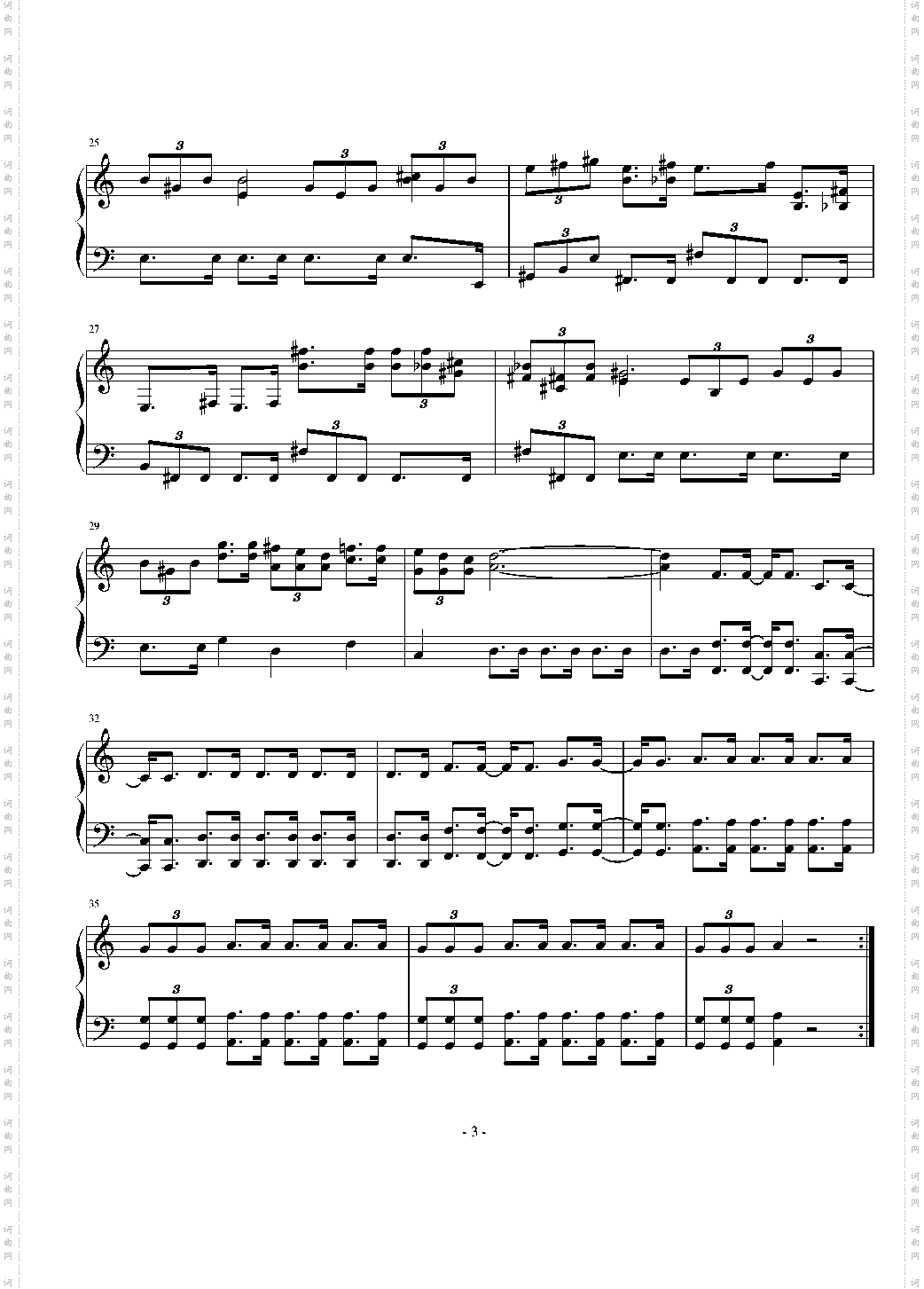 FC 赤色要塞BGM1 钢琴版