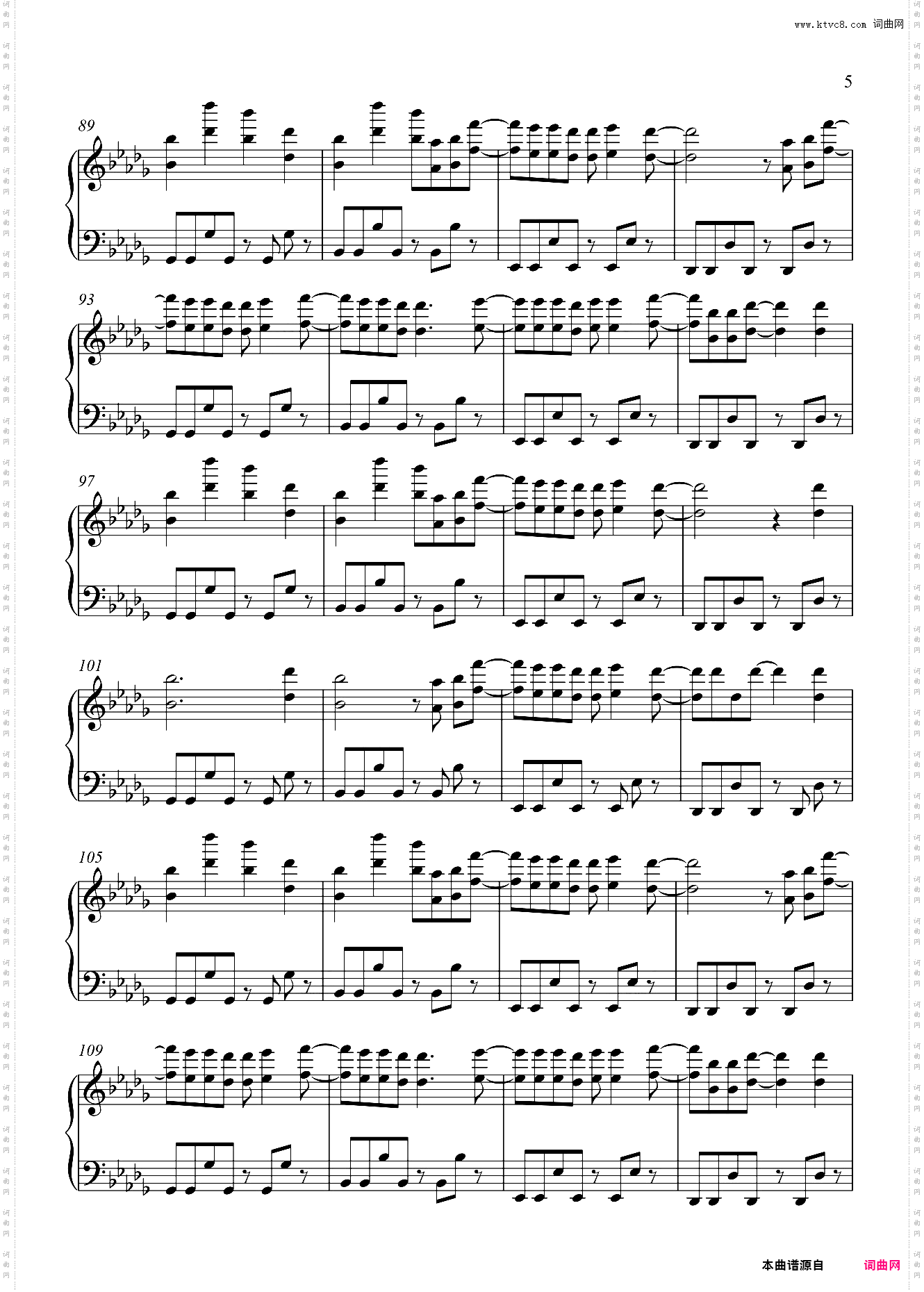 《Sugar 》 Maroon ５ 还原独奏版