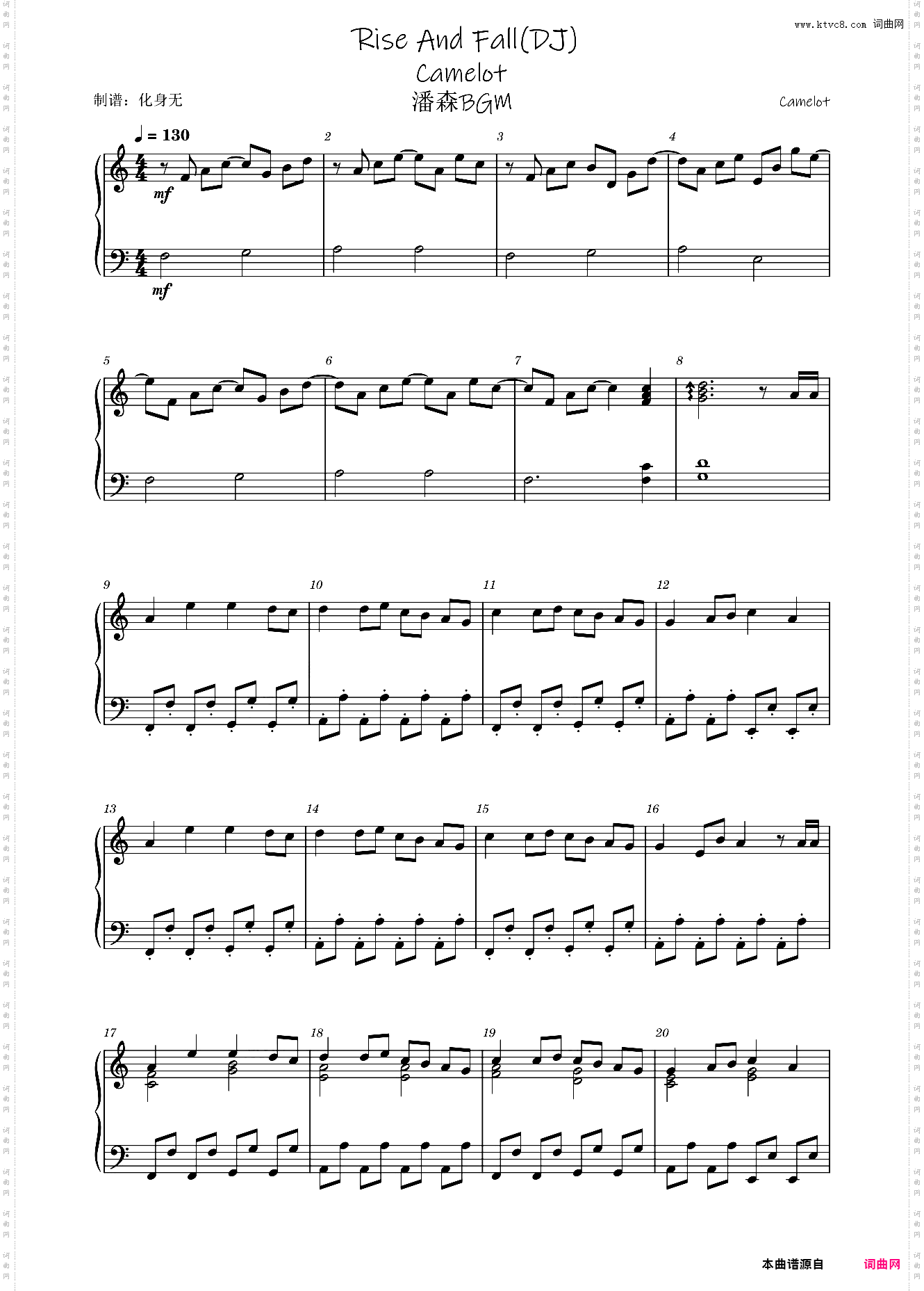 Rise And Fall 潘森bgm 哦哦哦哦~