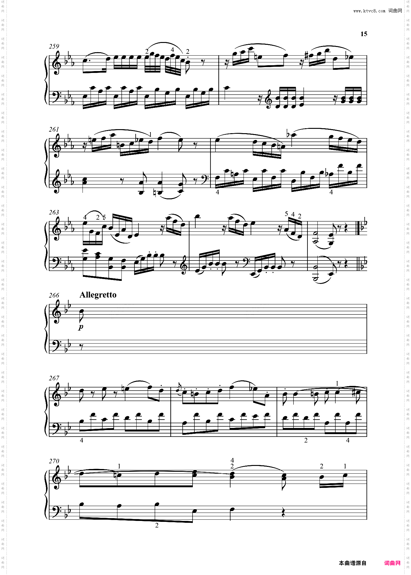钢琴奏鸣曲KV570