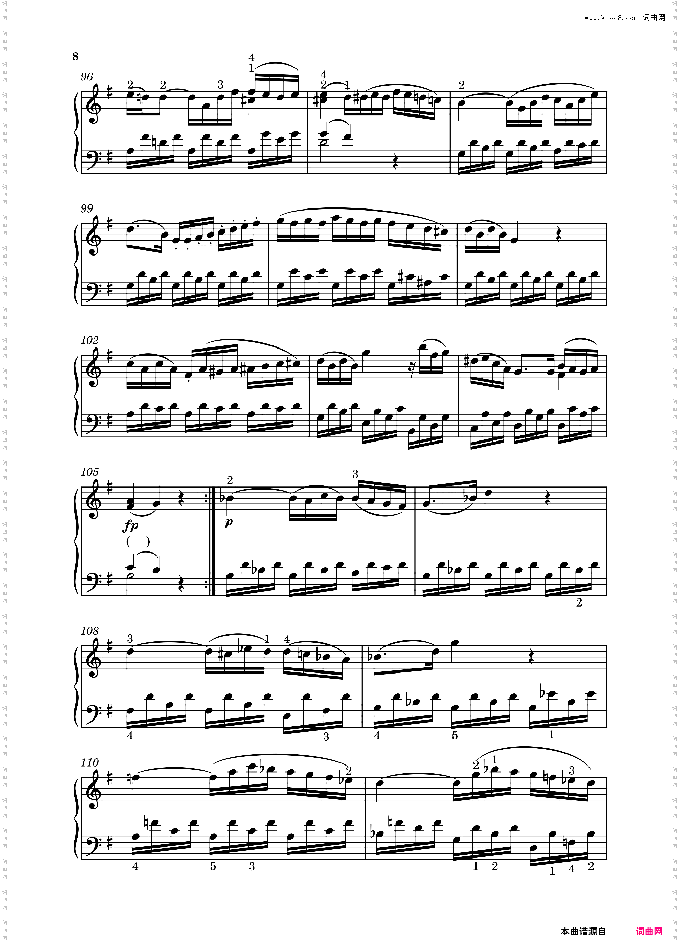 钢琴奏鸣曲KV545