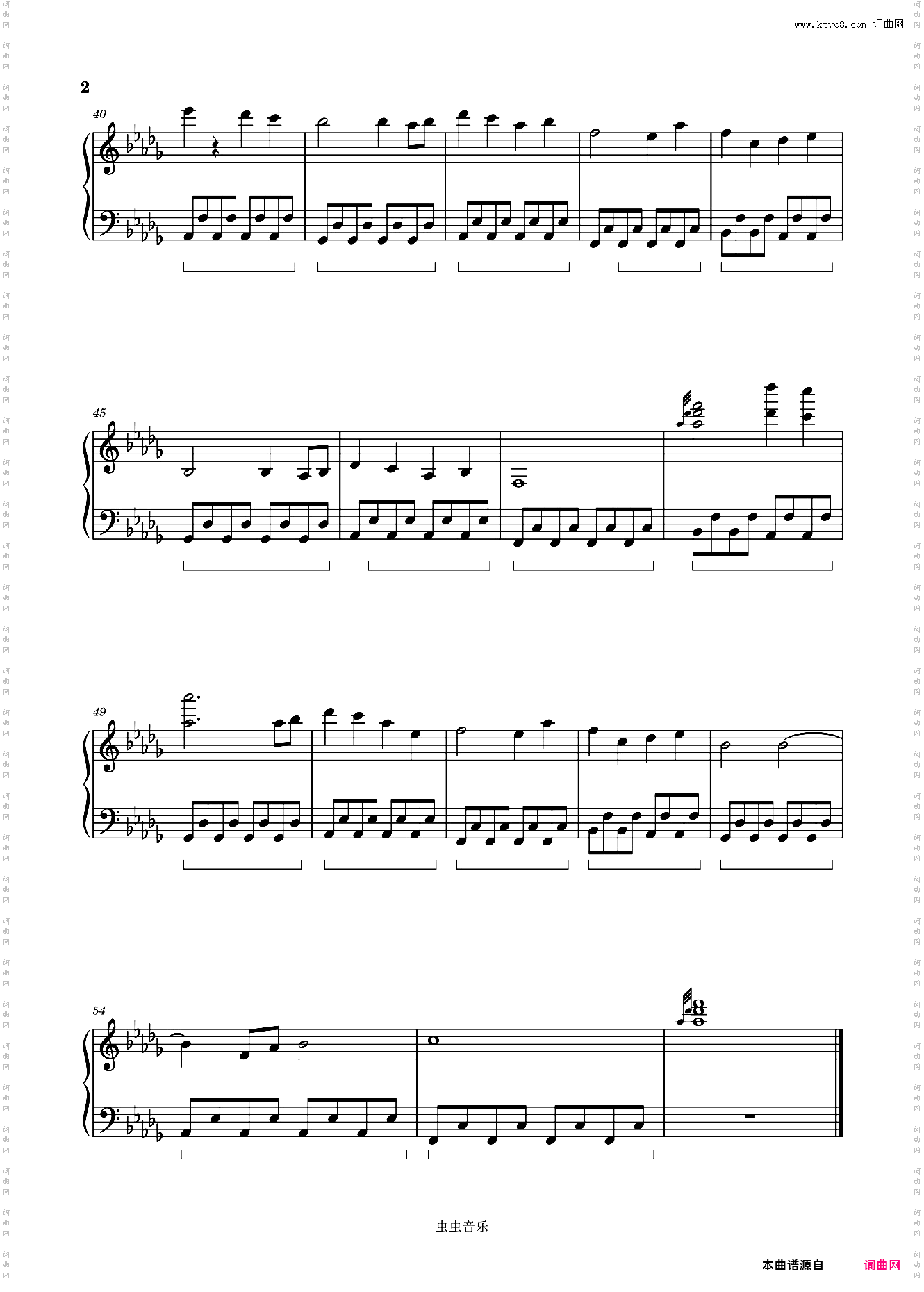 你一定能够成为你想要去成为的人-姜云升降D调原版钢琴谱