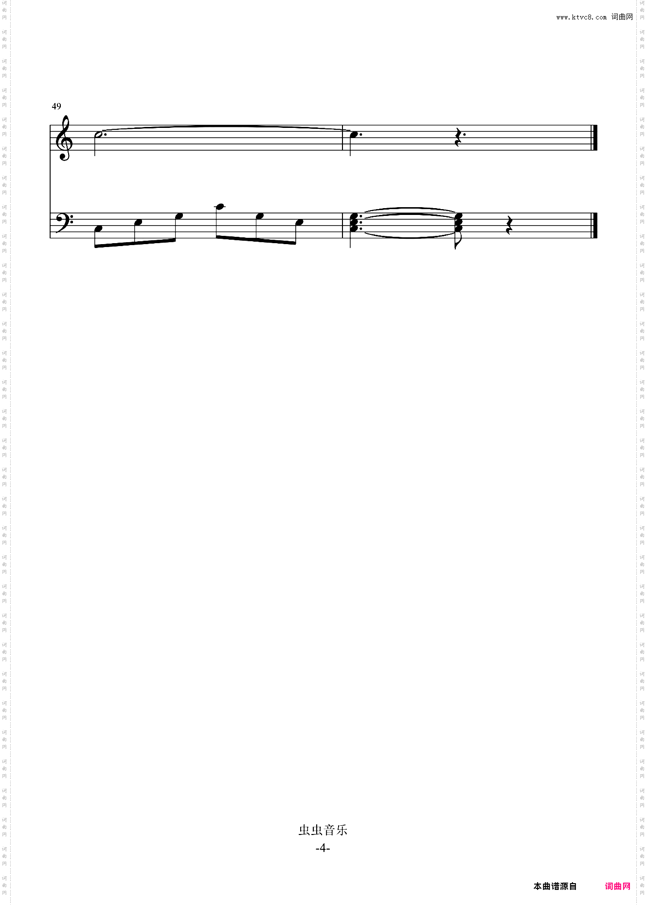 O Holy Night 神**晚 圣善夜 **歌曲 C调