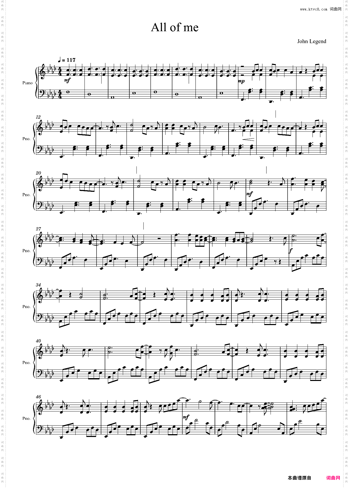 John Legend-All of Me