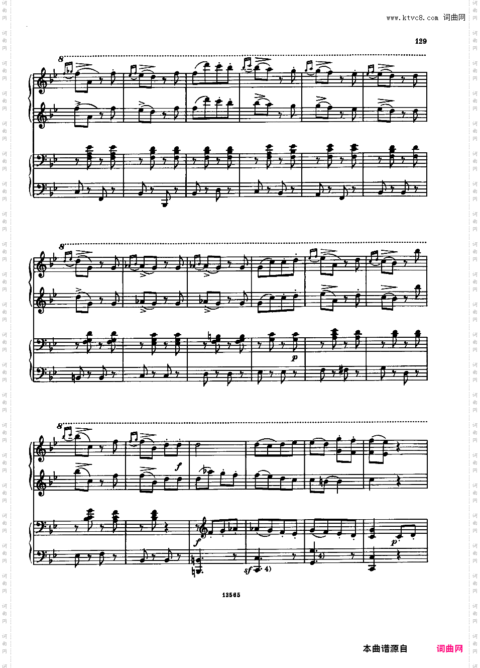 加洛普即兴曲 Impromptu en Galop - 四手联弹