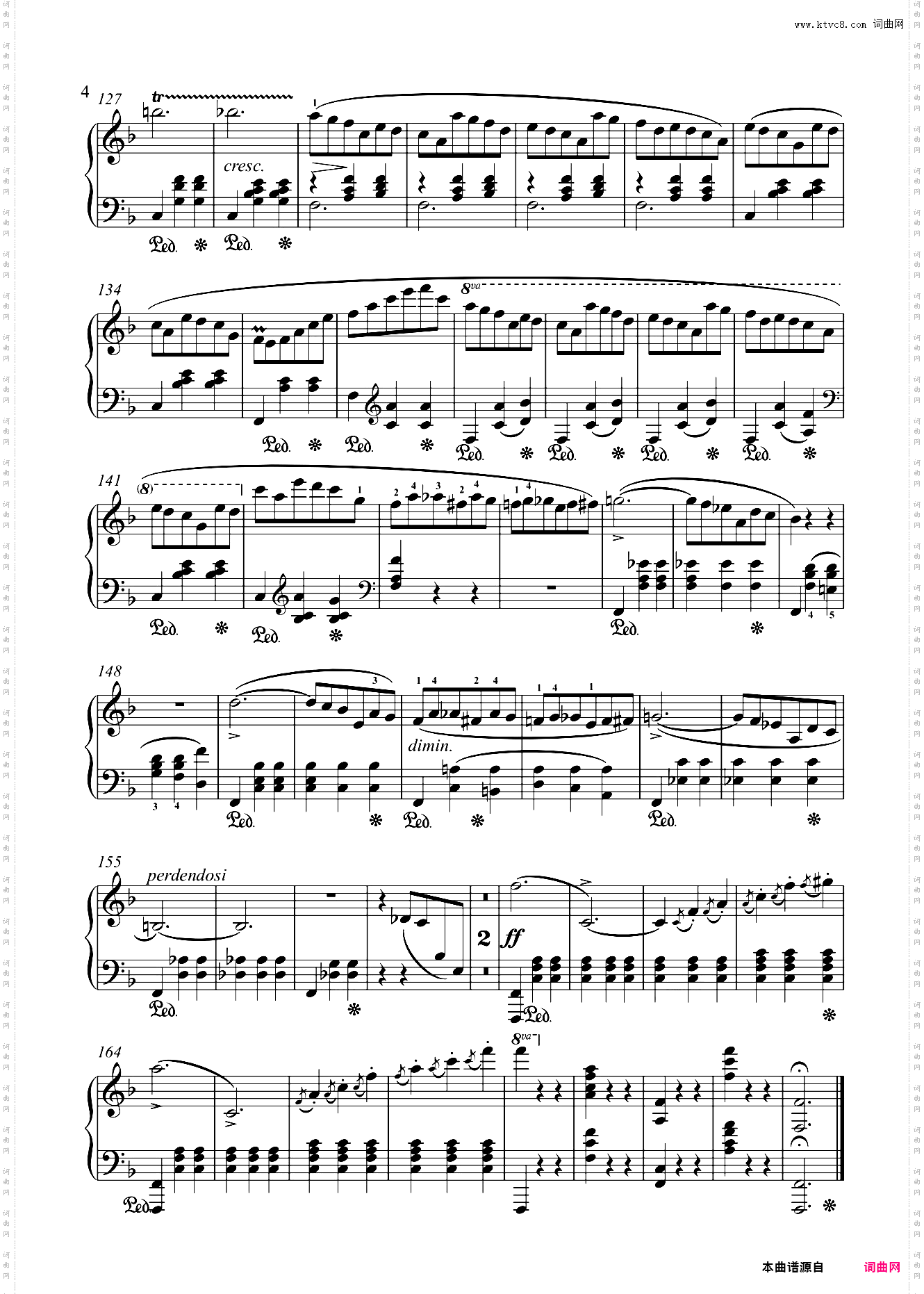 肖邦-F大调辉煌的大圆舞曲 Op·34 No·3