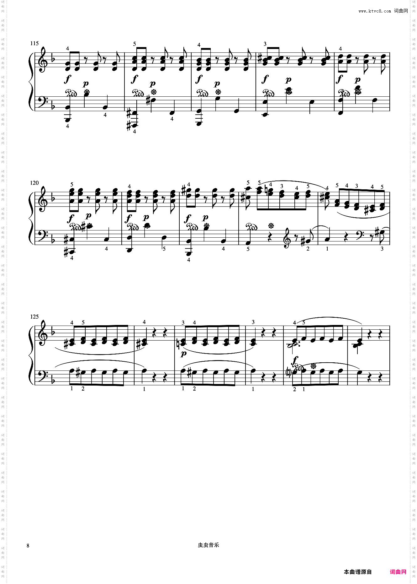 7级 奏鸣曲莫扎特《中国院钢琴考级曲目》