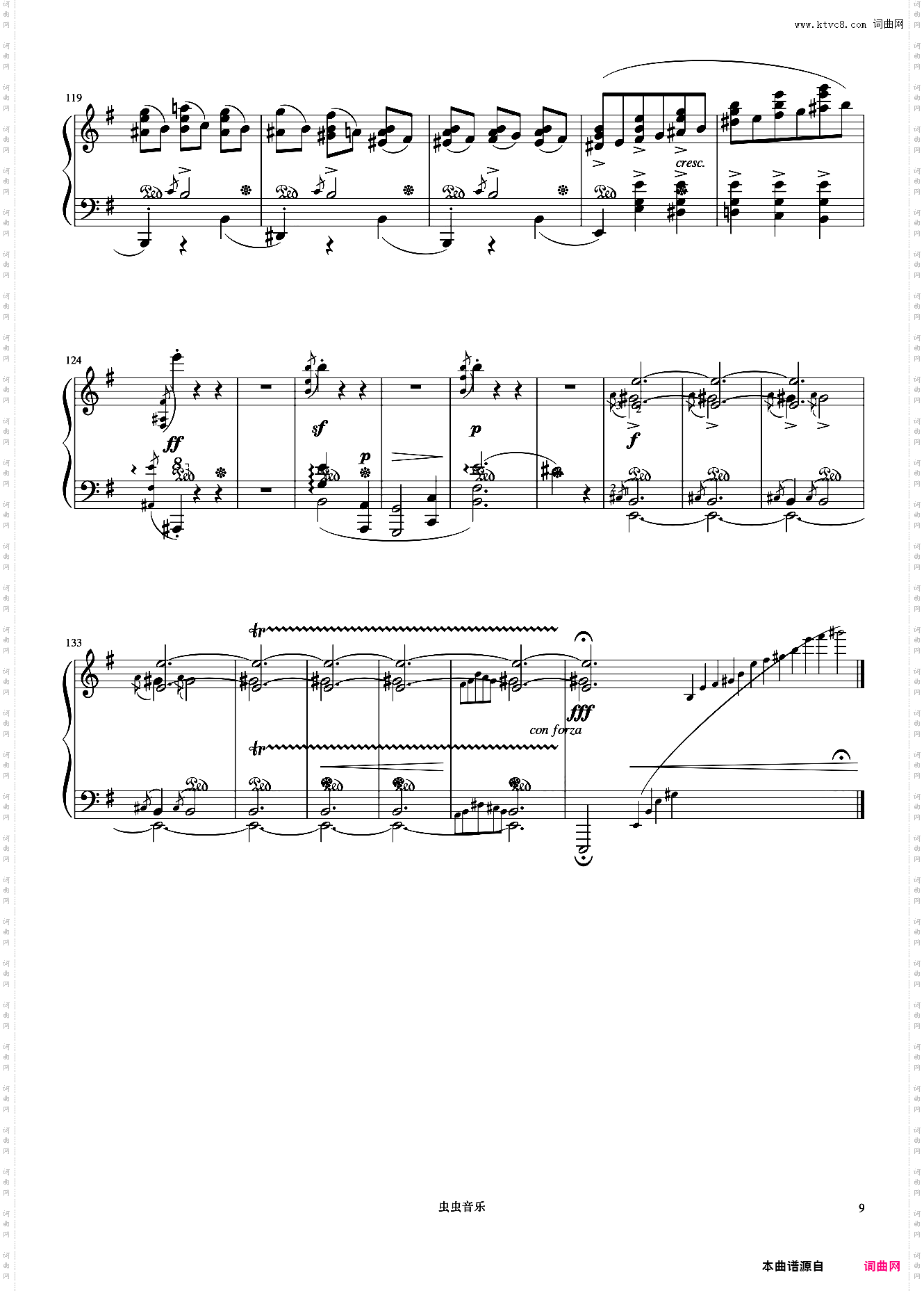 10级 练习曲Op·25 No·5《中国院钢琴考级曲目》