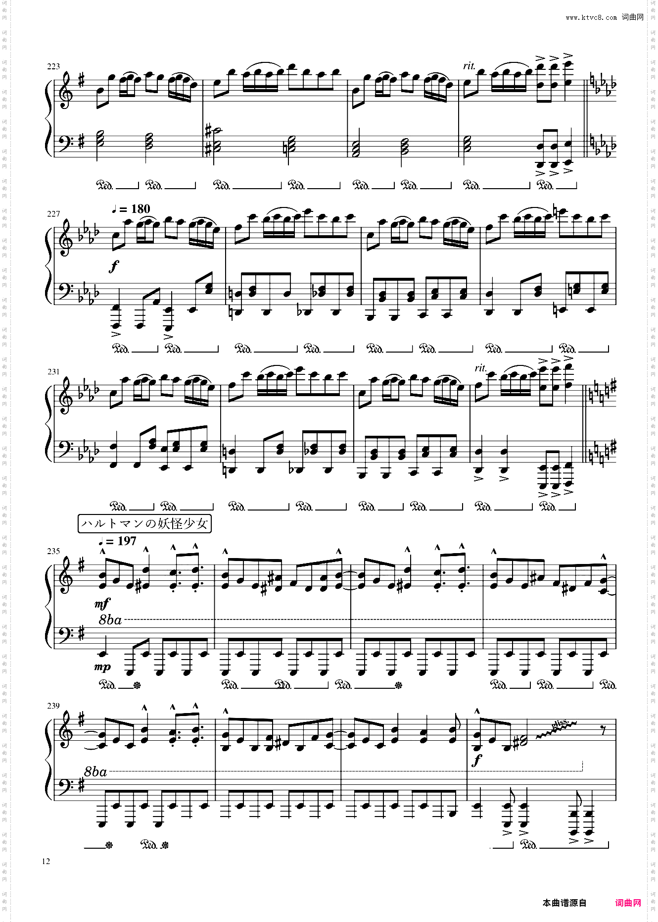 【触手猴】Knight of Nights 10周年组曲「ナイト?オブ?ナイツ 10周年 ver· メドレー」