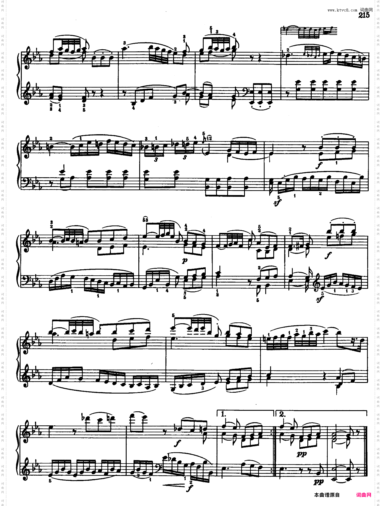 Sonata in bB Major No·13 K·333