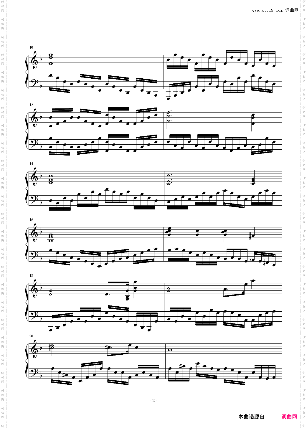 钢琴练习曲第3号 Etude No·3