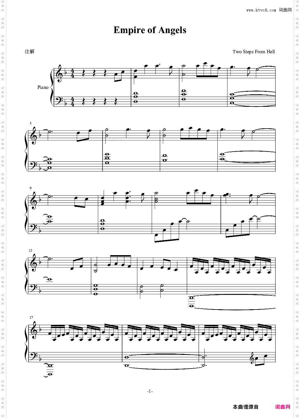 TwoStepsFromHell-Empire of Angels