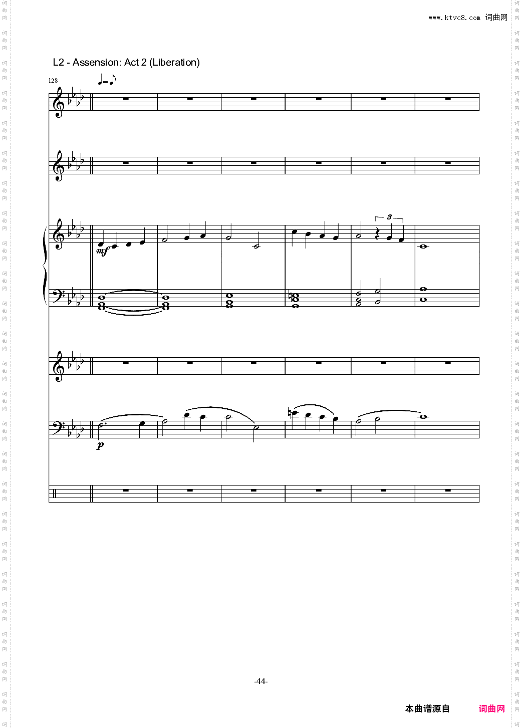 【总谱】L Full —— Cytus Chapter 7 No· 4