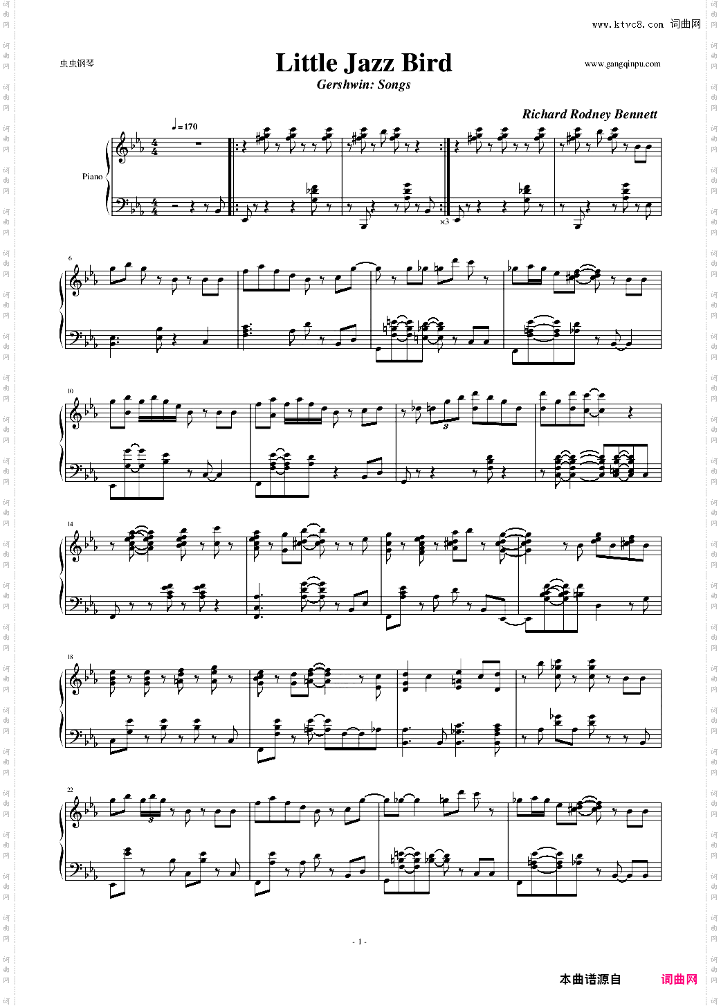 Little Jazz Bird【独奏】
