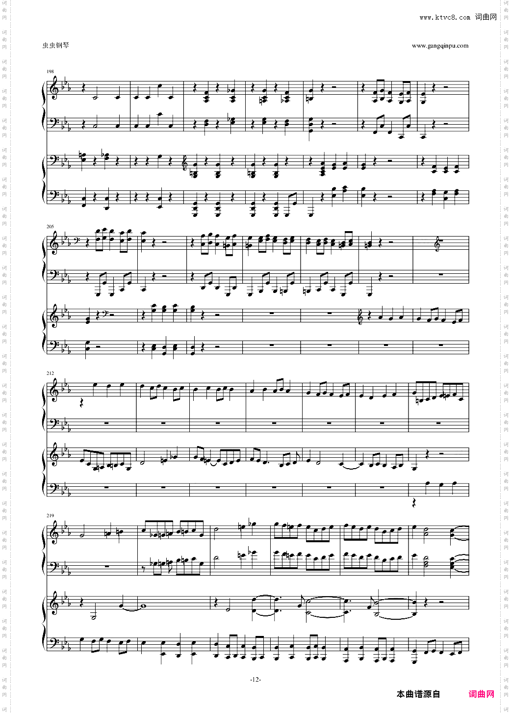 拉赫玛尼诺夫第二钢琴协奏曲第三乐章