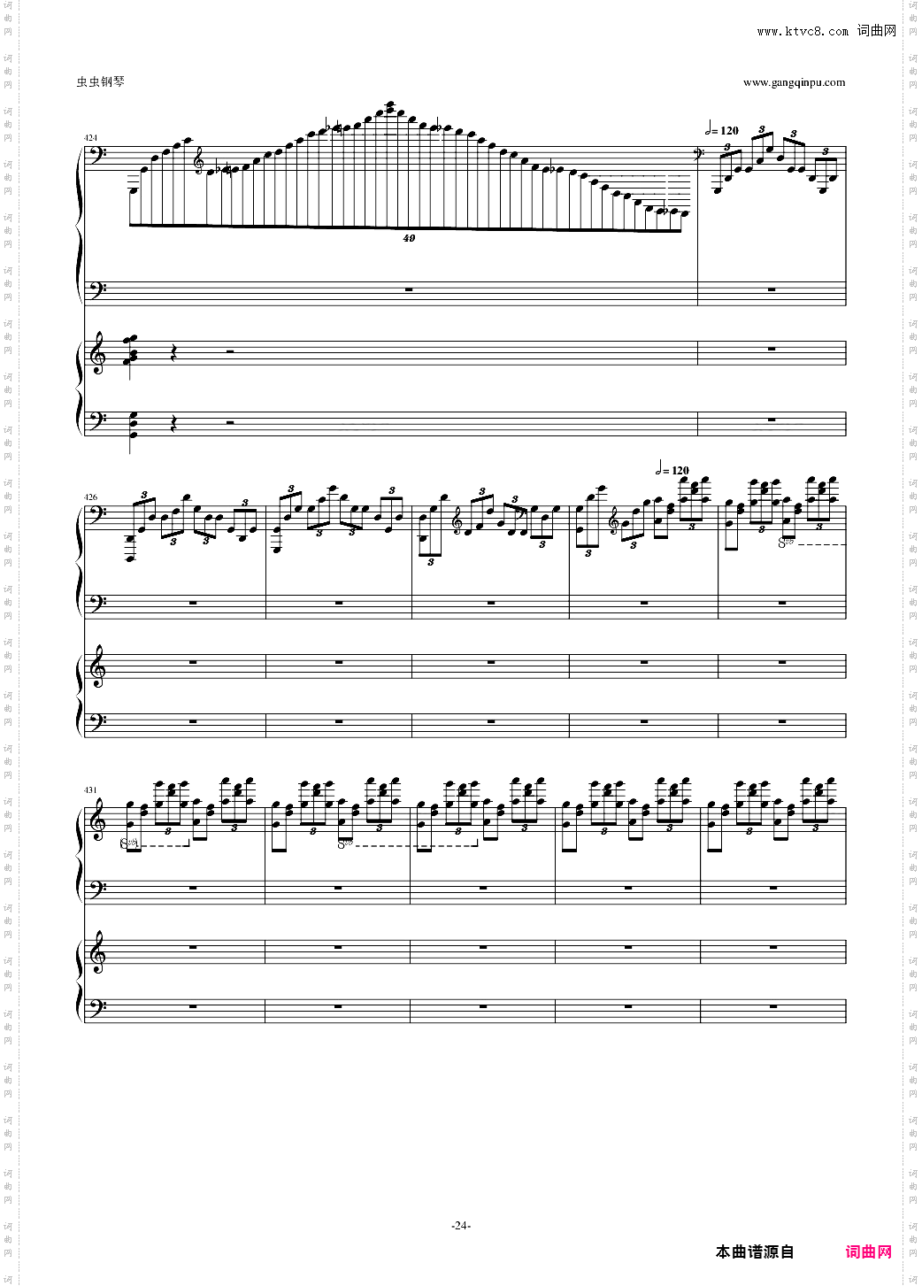 拉赫玛尼诺夫第二钢琴协奏曲第三乐章