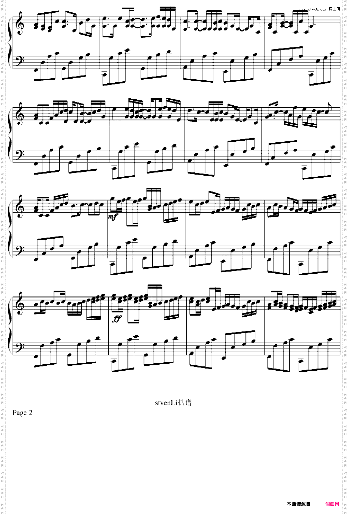 卡农-演奏版-Geogre winston