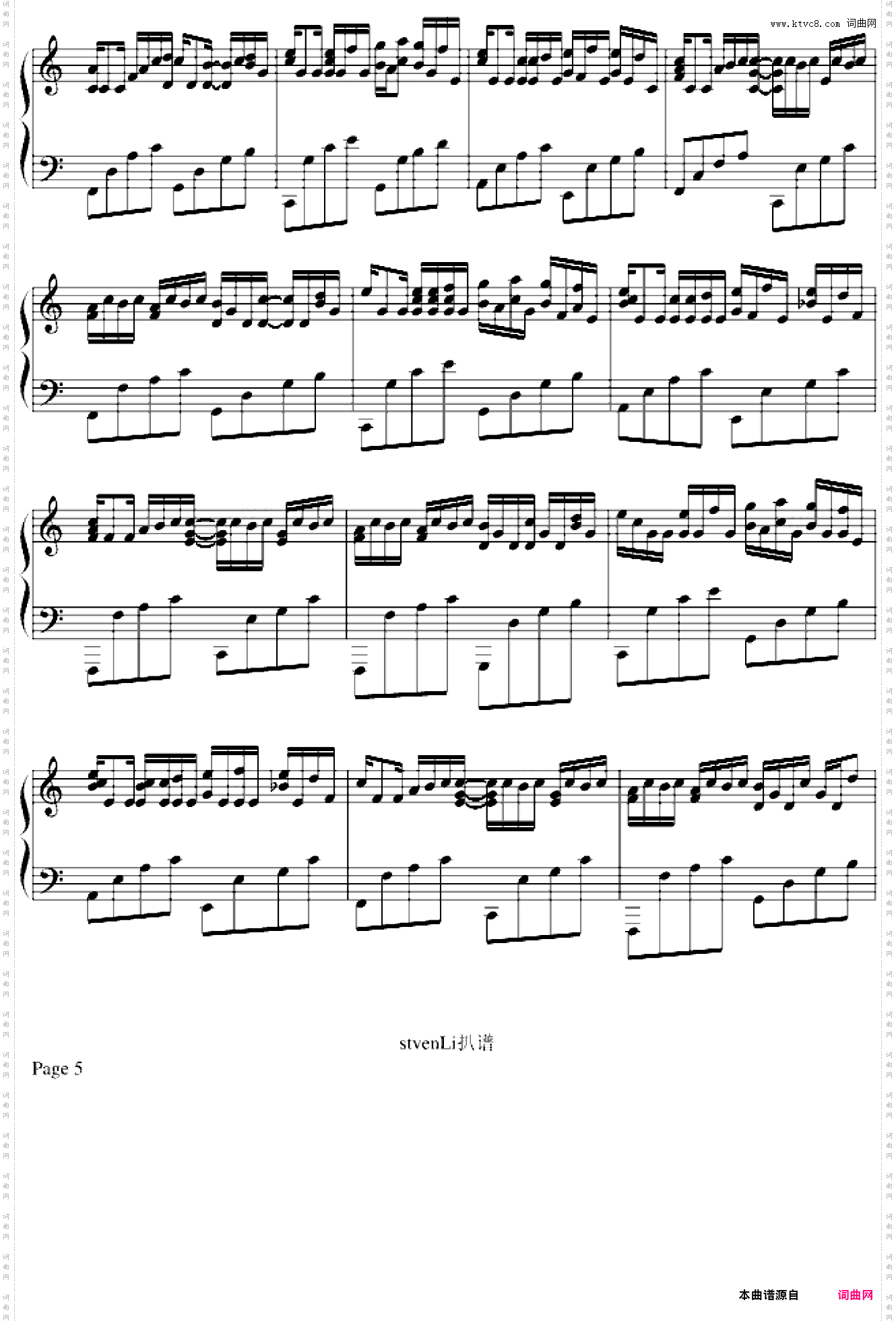 卡农-演奏版-Geogre winston