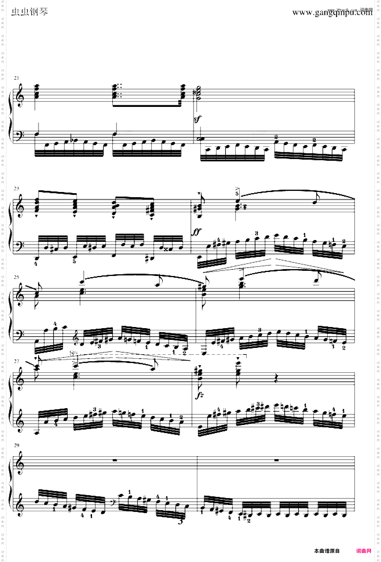 练习曲299 34条