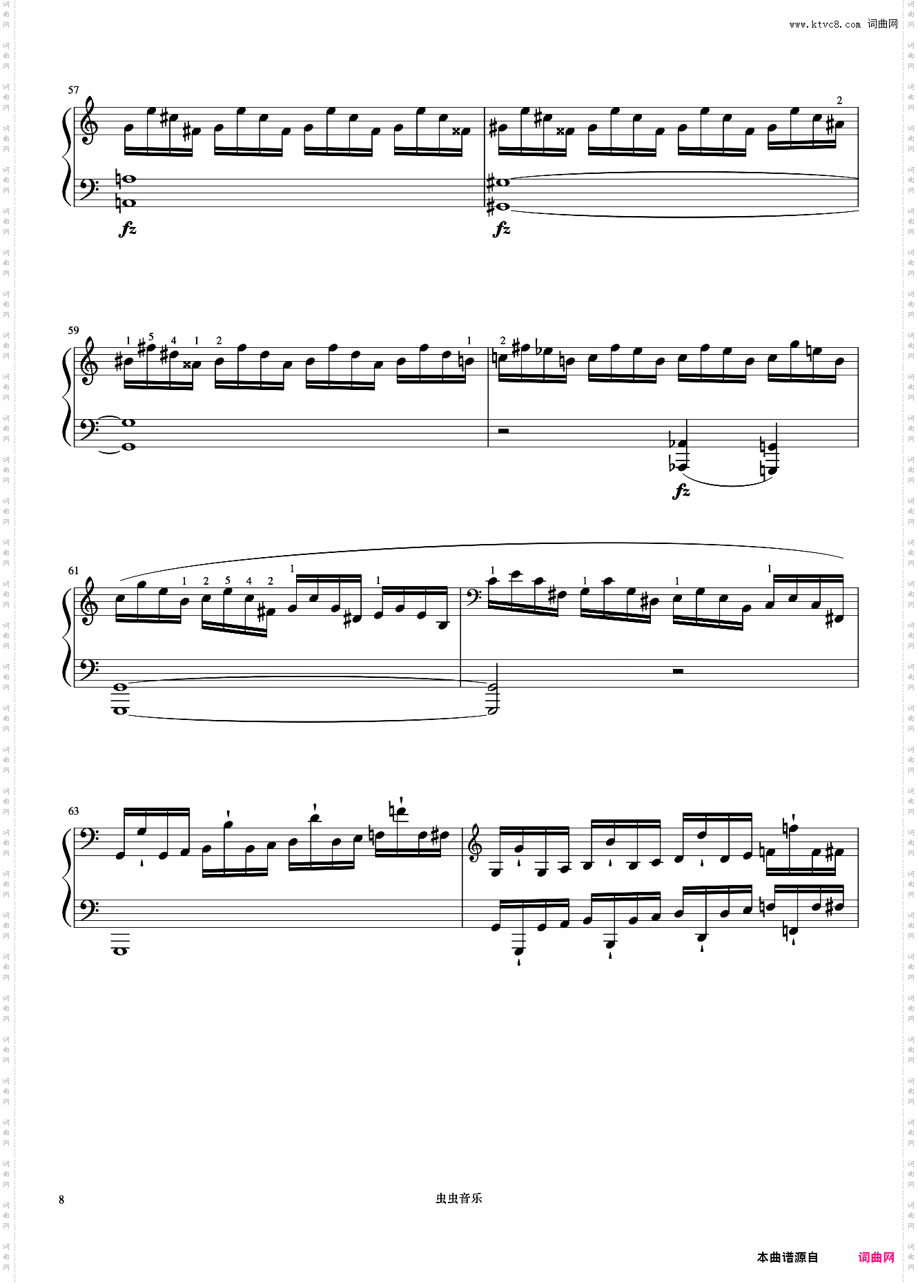 9级 练习曲《上音钢琴考级曲目》