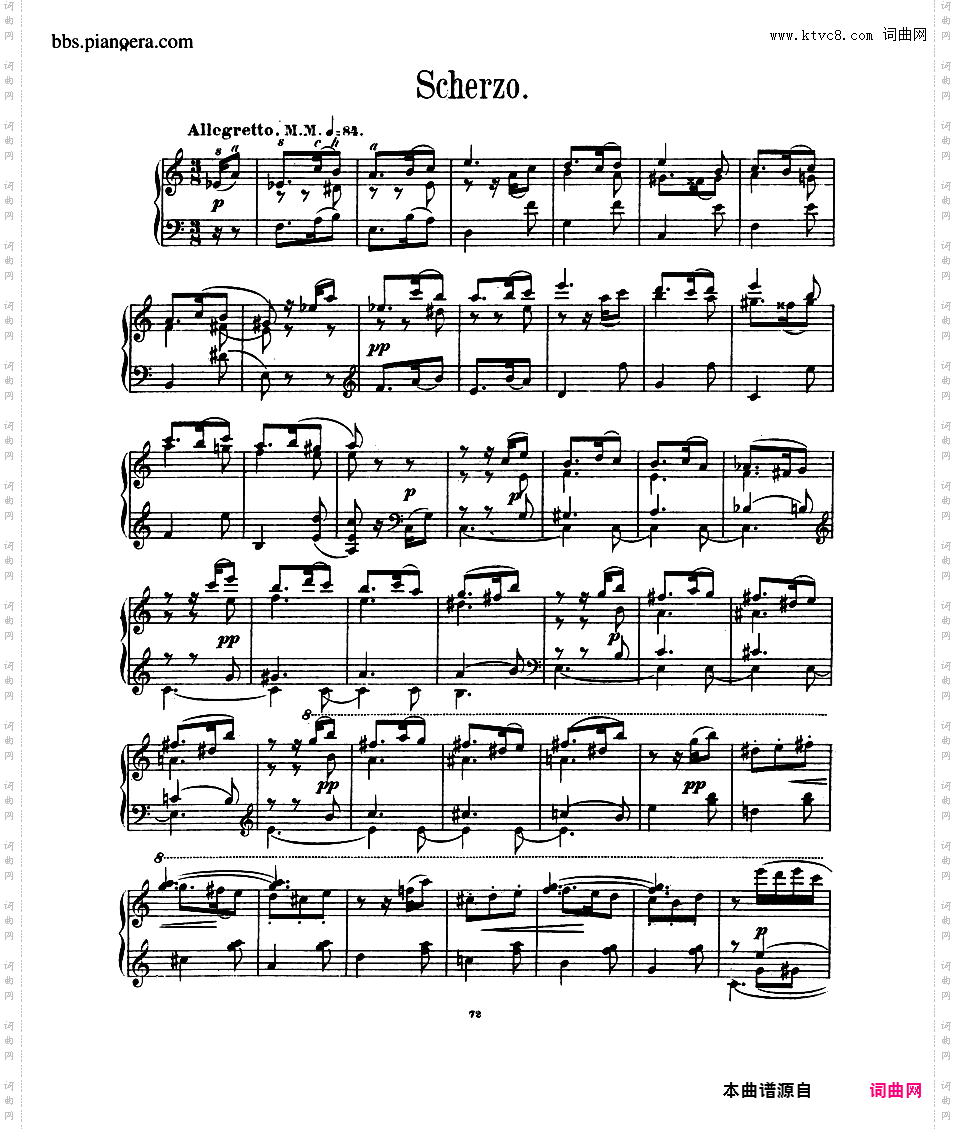 萨沙组曲 Suite on the Name 'Sascha' Op·2