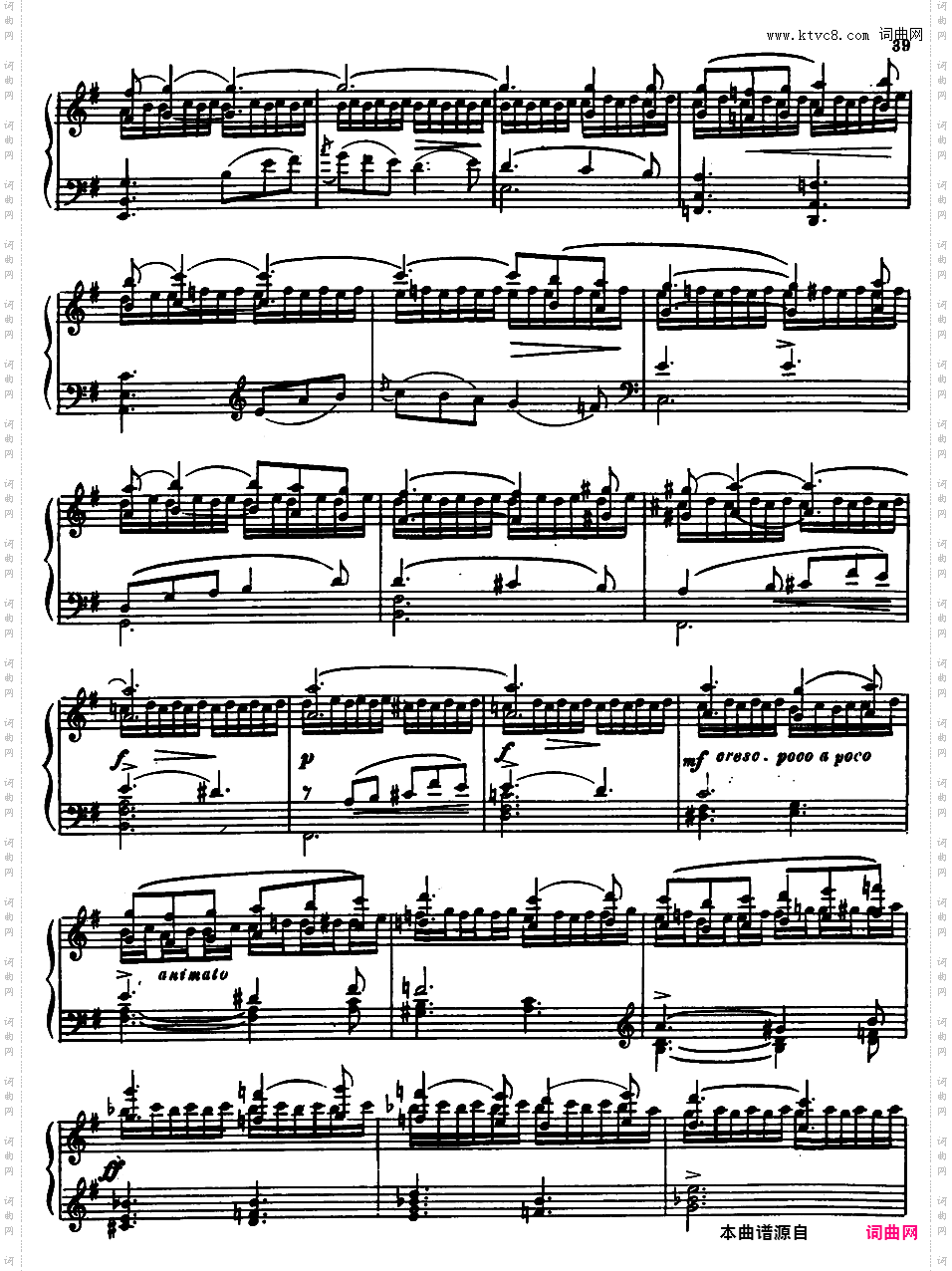 练习曲 Etude La Nuit op31