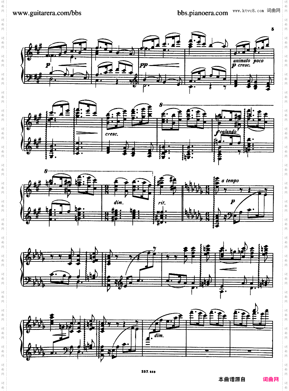 2首小品 Two Pieces Op·22