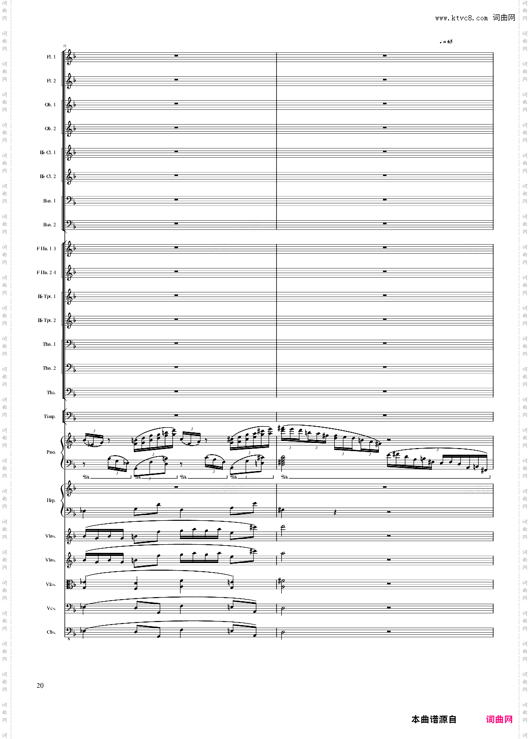 Fantasy for piano and orchestra, Op·80