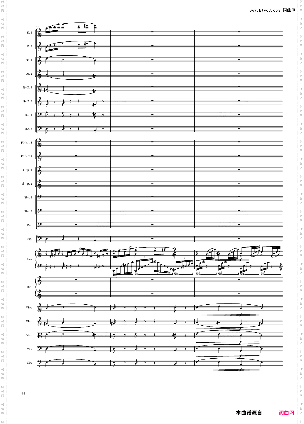 Fantasy for piano and orchestra, Op·80