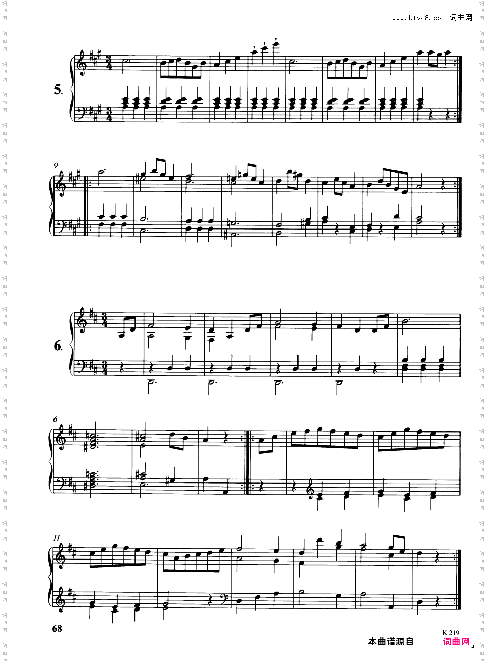 十二首德国舞曲Haydn - 12 German Dances