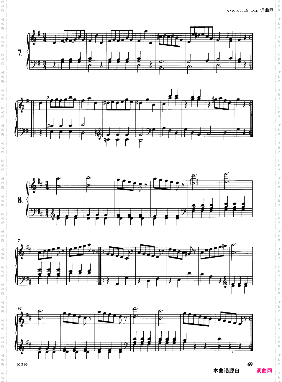 十二首德国舞曲Haydn - 12 German Dances