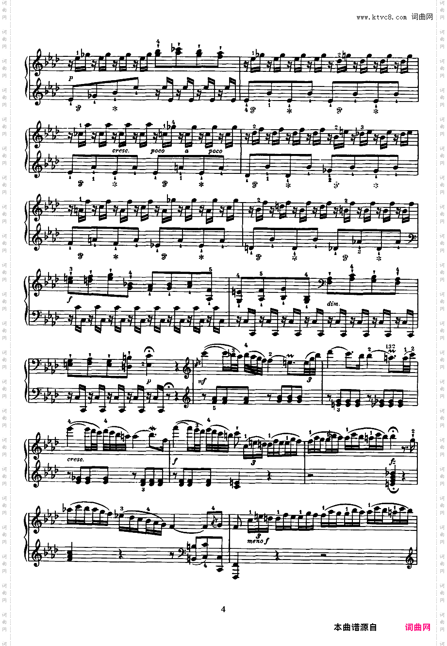 52首钢琴奏鸣曲 52 Piano SonatasPiano Sonata No 46 in Ab_NoRestriction