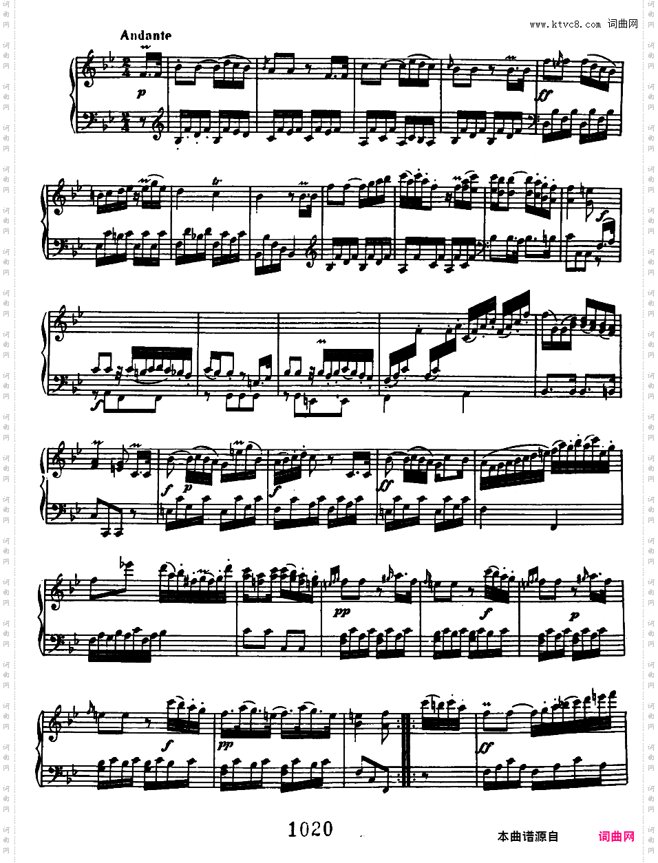 六首钢琴小奏鸣曲Beethoven Sonatina in Eb